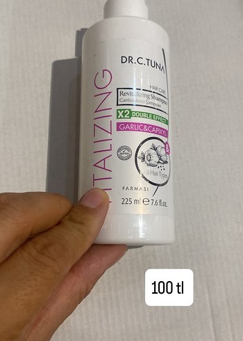 Farmasi Dr.C.Tuna Sarımsak & Kapisik Şampuan 225 ml