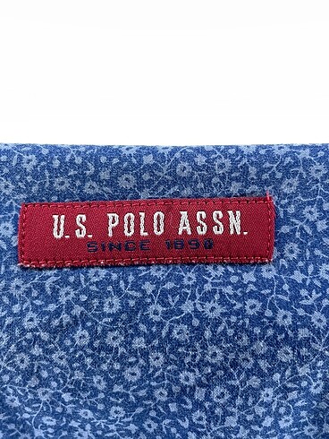 38 Beden mavi Renk U.S Polo Assn. Gömlek %70 İndirimli.