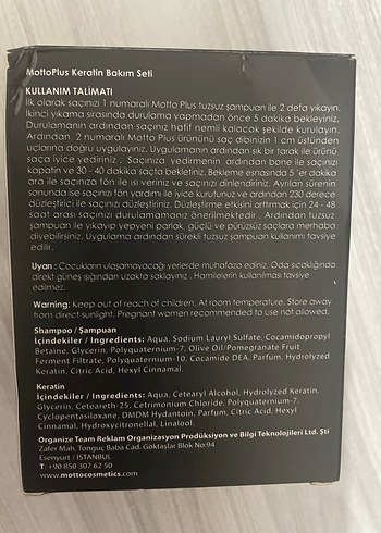 Motta Plus Keratin Saç Bakım Seti - Görsel 2