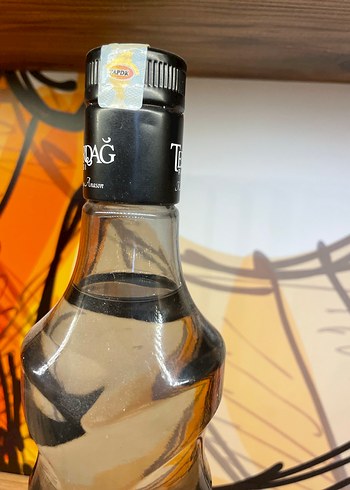 Tekirdağ Rakısı Şişesi - Vintage Tasarım - Görsel 3