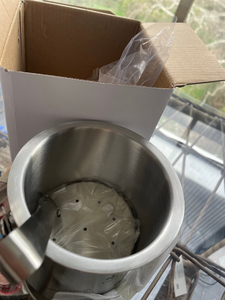 Yeni Rakı Serisi Gri Çelik Buz Kovası - Görsel 2