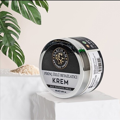 PİRİNÇ ÖZLÜ BEYAZLATICI KREM