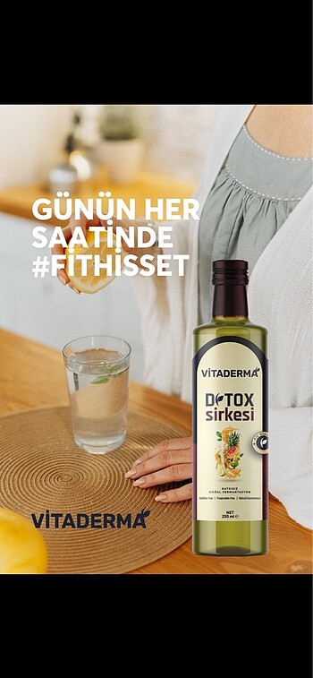 Beden VİTADERMA DETOX SİRKESİ