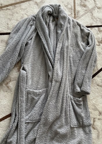Bohem Gri Bornoz - Görsel 2