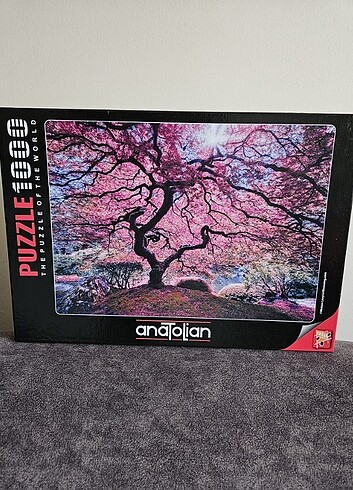 Anatolian kiraz çiçeği 1000 parça puzzle