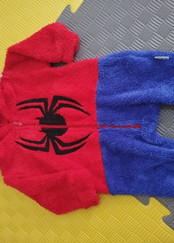 örümxek adam peluş tulum  - Görsel 2