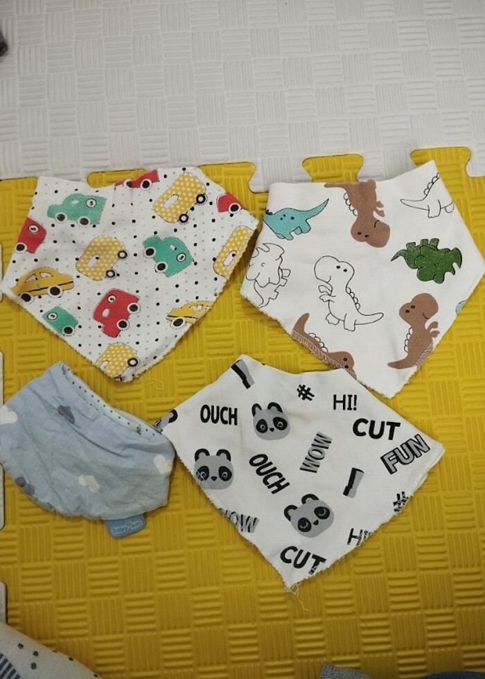 bebek yakalık önlük - Görsel 2