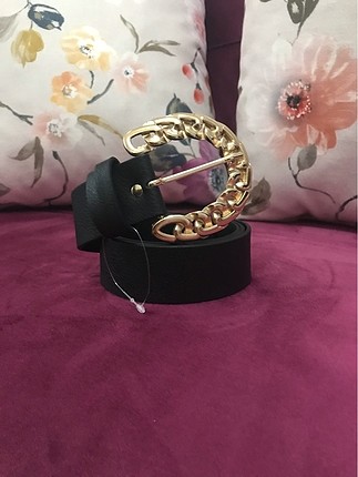 Gold renki tokalı bayan kemeri