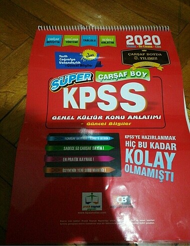 Kpss çarşaf genel kültür
