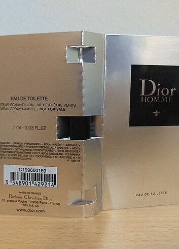 Dior Homme Edt Parfüm
