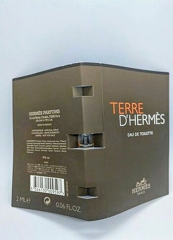 Terre D Hermes Edt Parfüm 