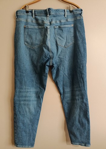 Kadın Mavi Denim Kot Pantolon - Görsel 6