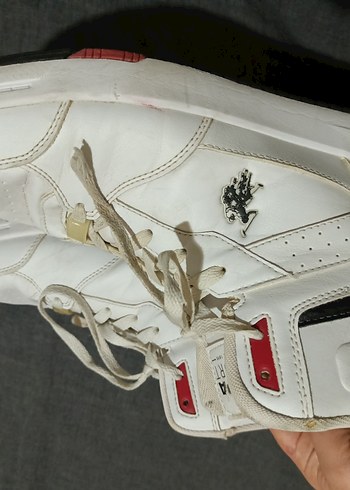 Beyaz Bağcıklı Erkek Spor Ayakkabı - Görsel 12