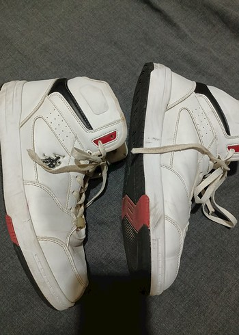 Beyaz Bağcıklı Erkek Spor Ayakkabı - Görsel 4