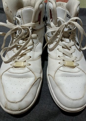 Beyaz Bağcıklı Erkek Spor Ayakkabı - Görsel 10