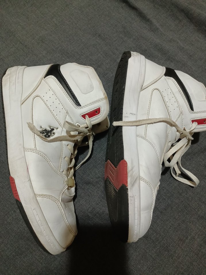 Beyaz Bağcıklı Erkek Spor Ayakkabı - Görsel 4