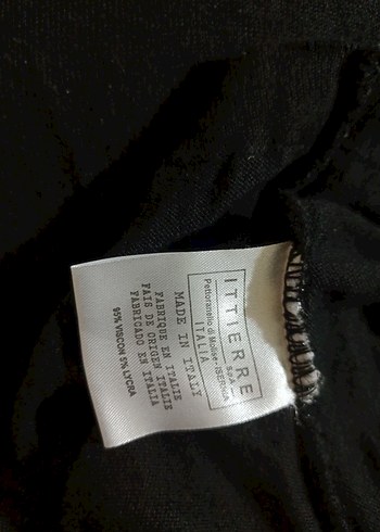 V Yaka Siyah Triko Goth Kadın Kazak - Görsel 8