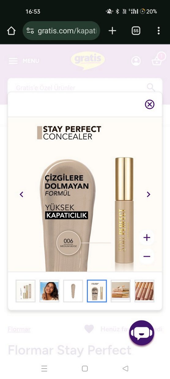Concealer Kapatıcı - Bej 006 - Görsel 2