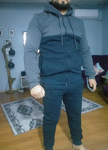 l/xl Beden Üç iplik eşofman takımı