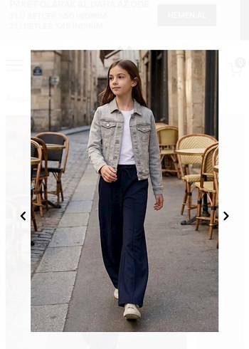 Kız eşofman altı - Görsel 2