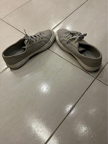 38 Beden gri Renk Orijinal süet Superga