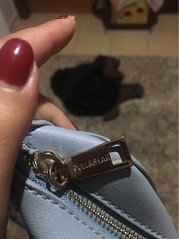  Beden mavi Renk Pull bear çanta