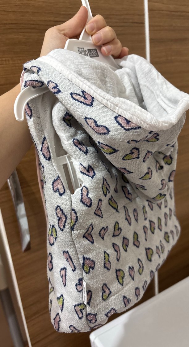 Kız Çocuk Kapüşonlu Pamuklu Fermuarlı Yelek - Görsel 2