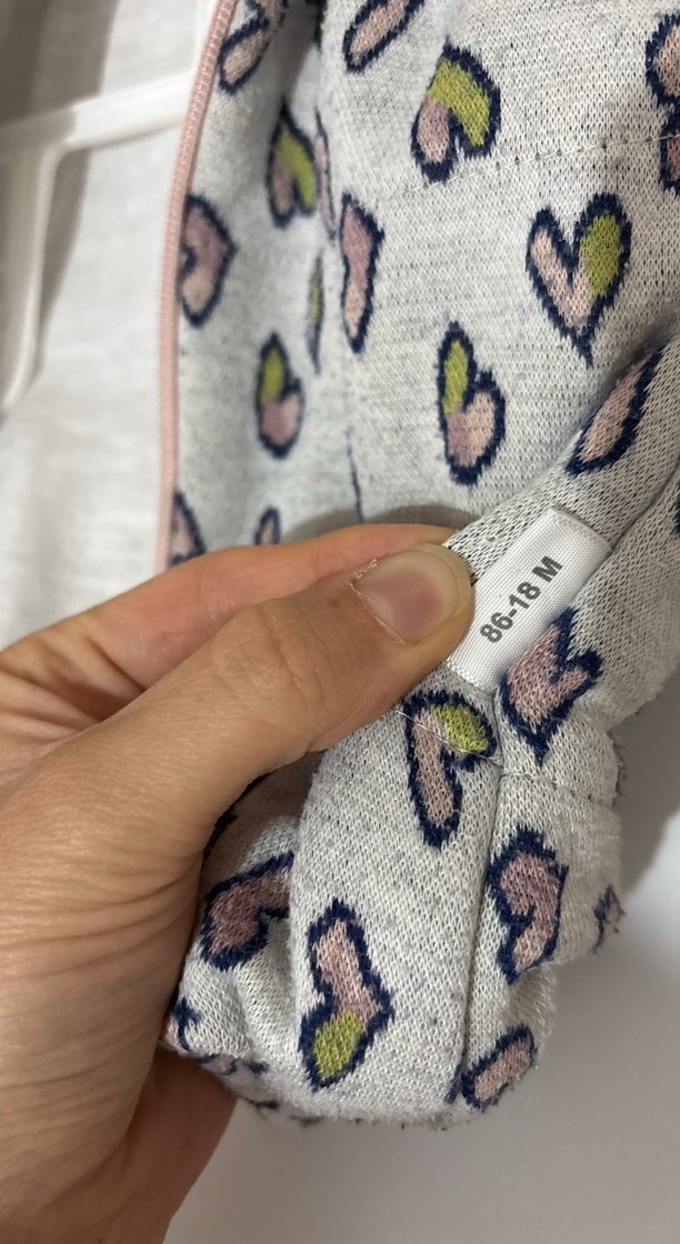 Kız Çocuk Kapüşonlu Pamuklu Fermuarlı Yelek - Görsel 3