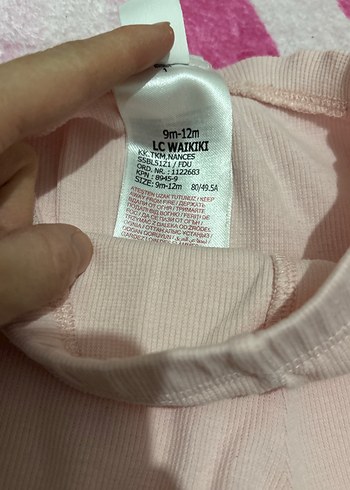 Bej Kız Çocuk Tayt Elastik Bel - Görsel 2