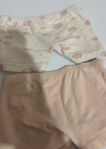 Çocuk İç Çamaşırı 3lü Set Bej Tonlarında - Görsel 2