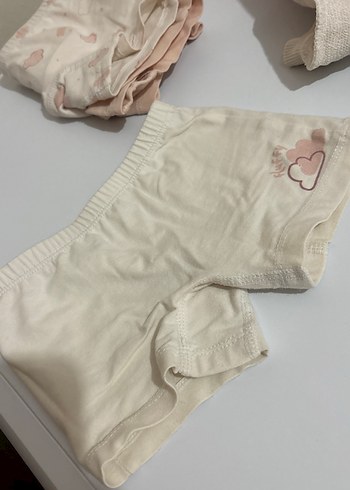 Çocuk İç Çamaşırı 3lü Set Bej Tonlarında - Görsel 3
