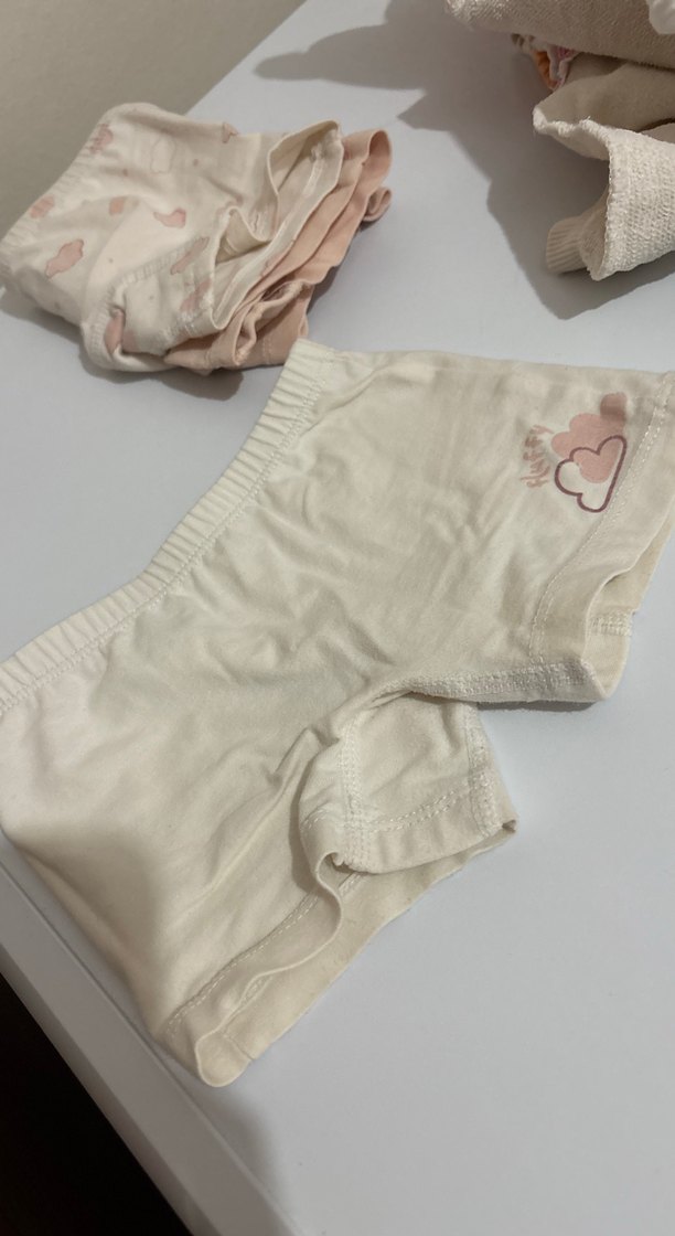Çocuk İç Çamaşırı 3lü Set Bej Tonlarında - Görsel 3
