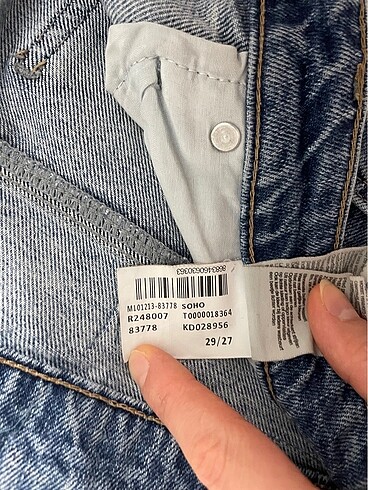 29 Beden Mavi #jean #pantolon