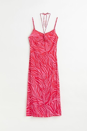 s Beden pembe Renk H&m elbise