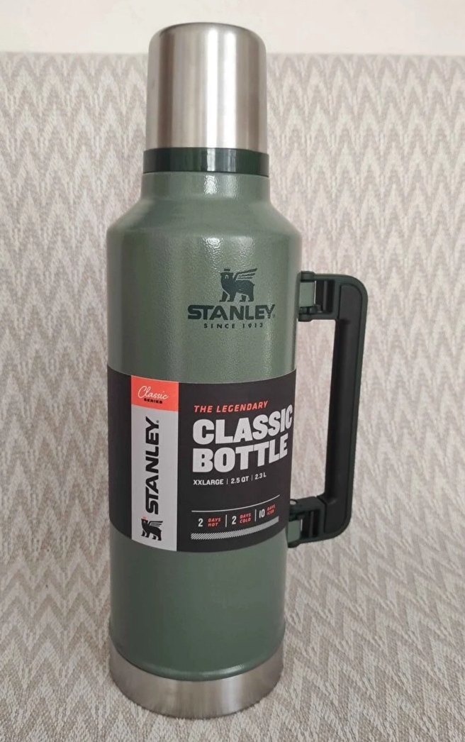 Stanley Klasik Termosu - Haki 2l  orjinal lisanslı - Görsel 4