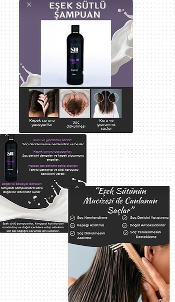 Saç dökülme karşıtı saç çıkaran şampuan - Görsel 12