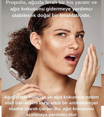 Propolis özlü beyazlatıcı diş macunu - Görsel 7