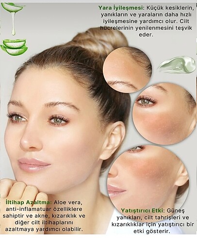 Aloe Vera yüz yıkama jeli - Görsel 3