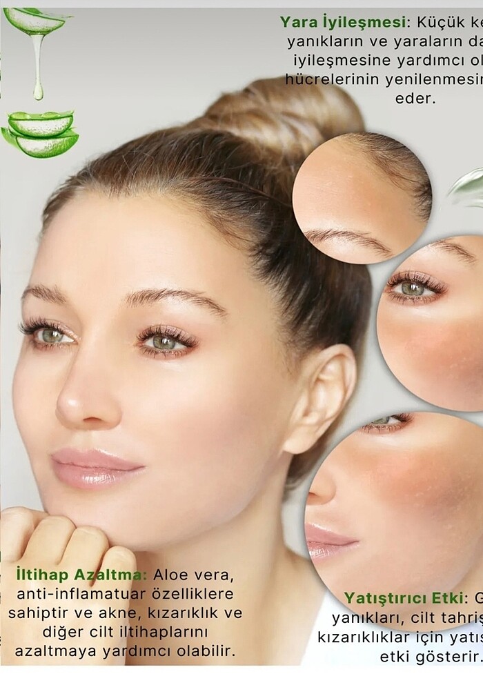 Aloe Vera yüz yıkama jeli - Görsel 3