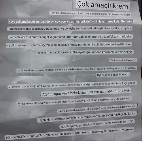 TER KOKMAYI ÖNLEYİCİ KREM - Görsel 5