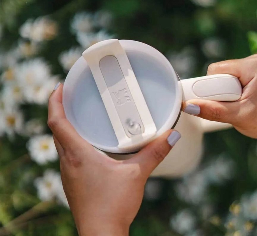 Stanley Beyaz pipetli Termos - Görsel 5