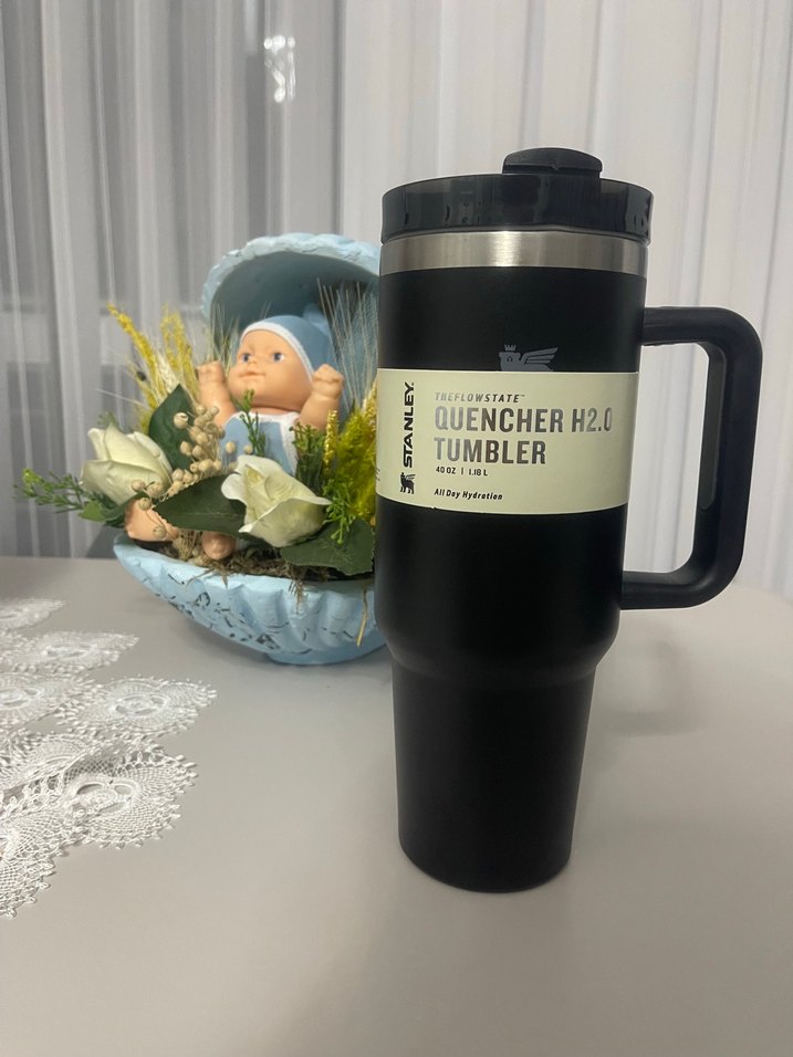 Stanley Siyah Quencher H2.0 Termos Bardak - Görsel 2