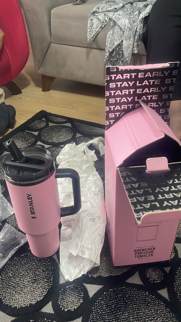 Stanley Pembe Termos Bardak - Görsel 5