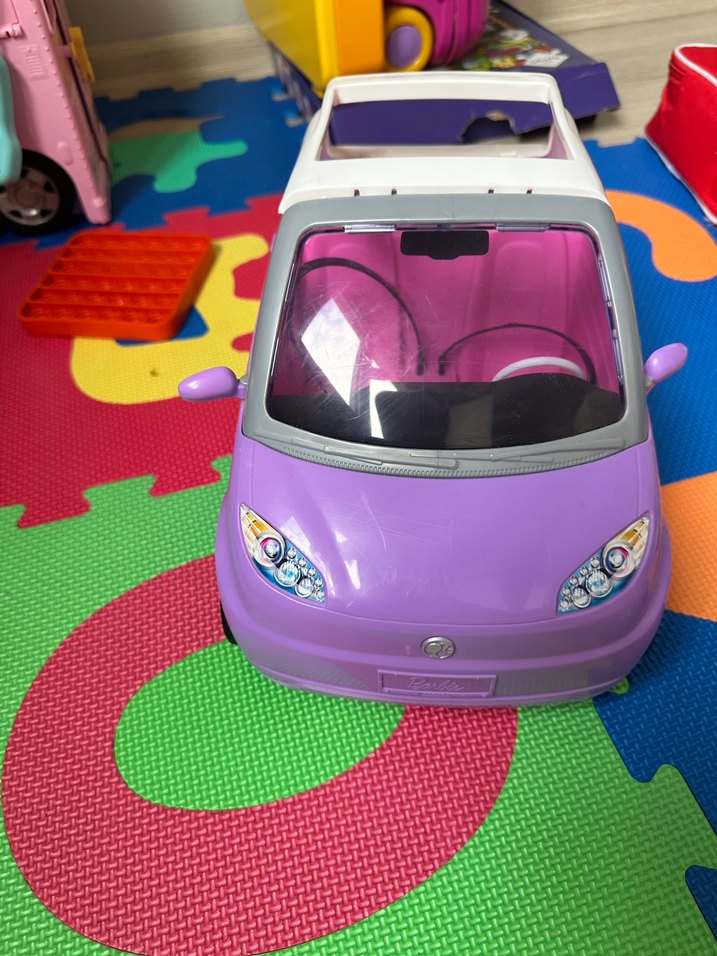 Mor Oyuncak Araba - Görsel 2