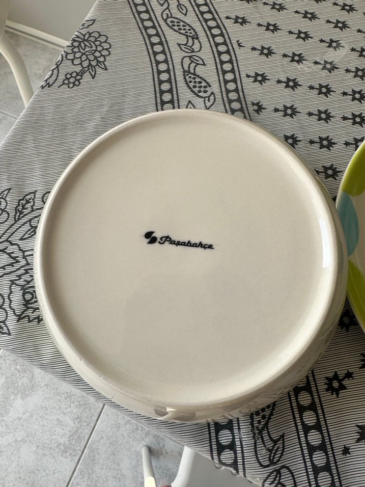 Turkuaz Kaplumbağa Desenli Renkli Çocuk Tabak Seti - Görsel 3