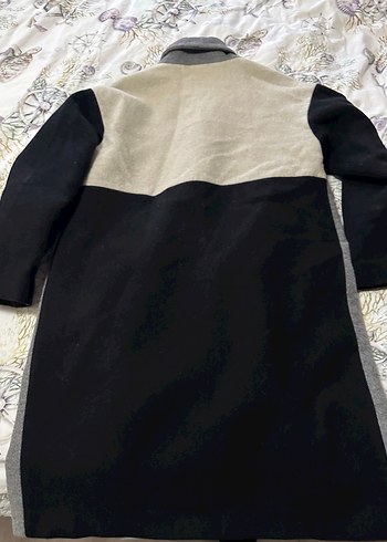 Gri Kışlık Kadın Kaban - Görsel 2