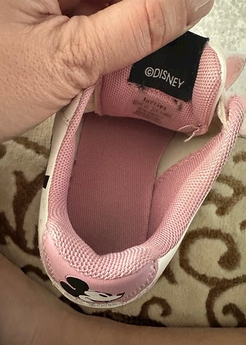 Kız Çocuk Beyaz Cırt Cırtlı Spor Ayakkabı - Görsel 5