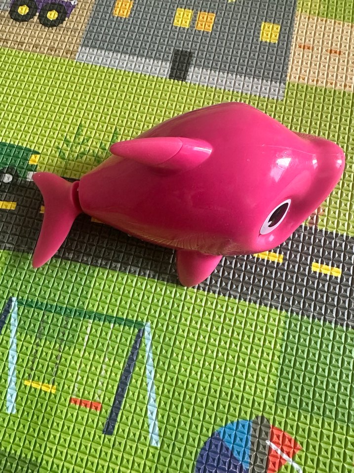 Renkli Pembe baby scark - Görsel 4