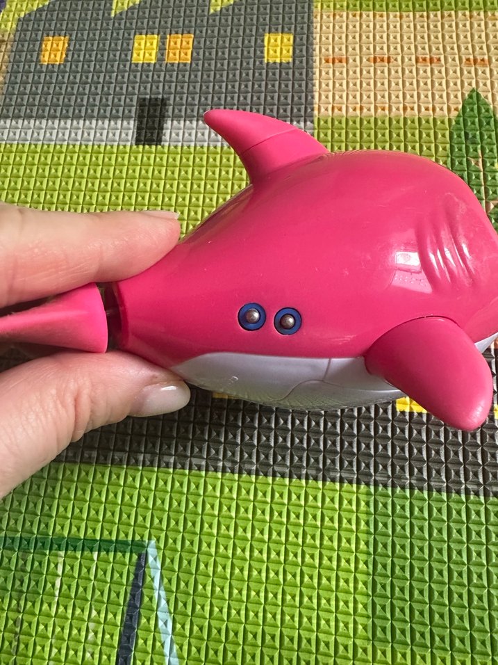 Renkli Pembe baby scark - Görsel 2