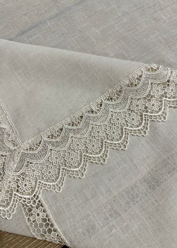 Beyaz Masa Örtüsü - Görsel 3